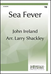 Sea Fever TB choral sheet music cover